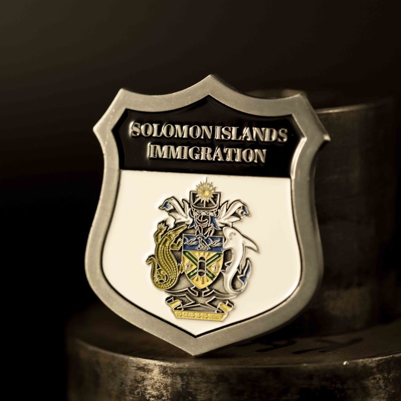 Solomon Islands Immigration badges