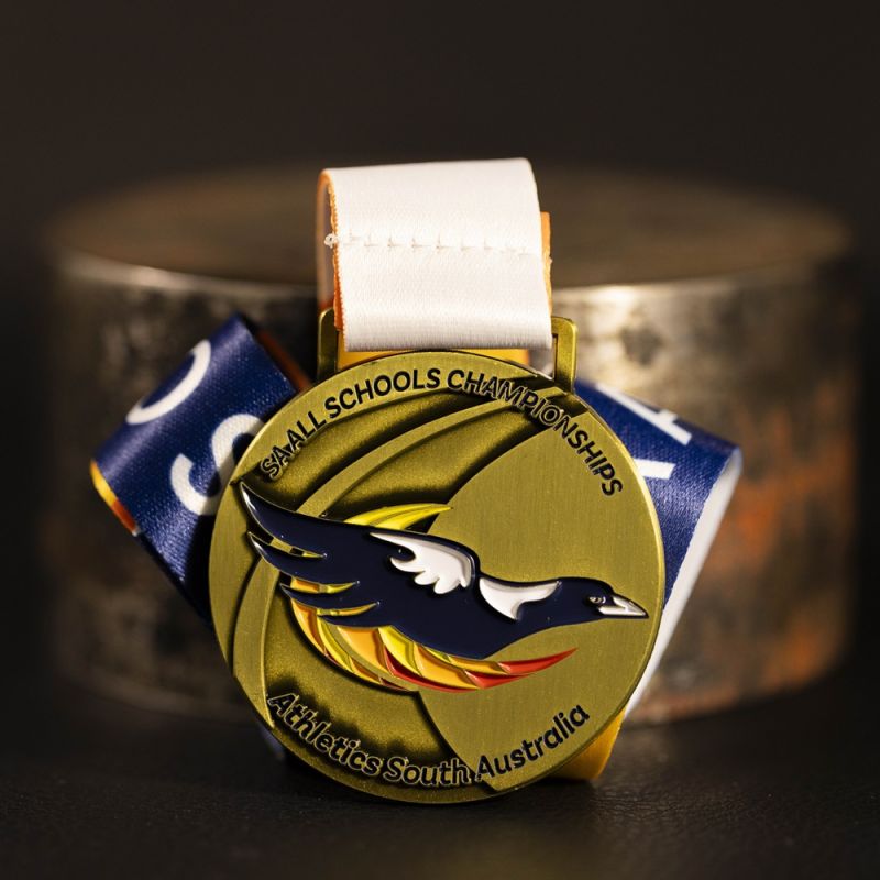 Custom Athletics South Australia event medal