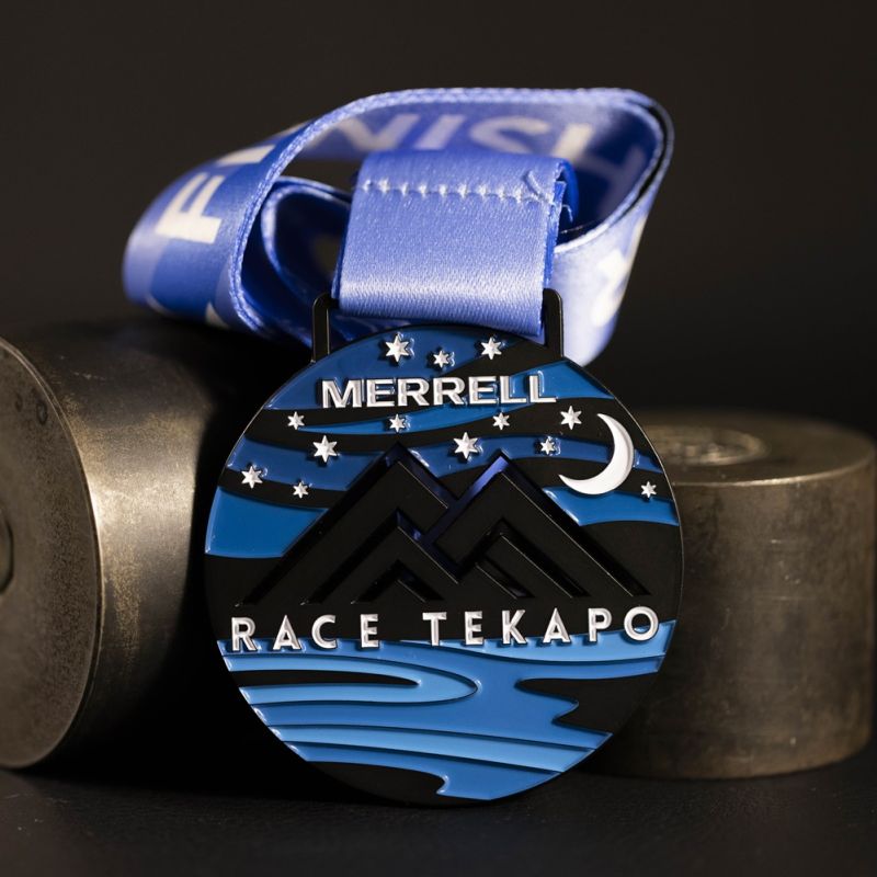 Race Tekapo custom medal