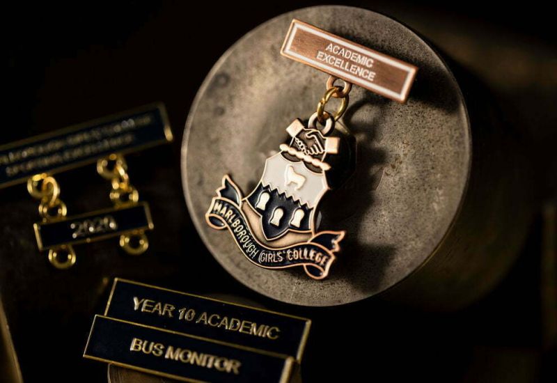 Marlborough Girls' College premium school badges